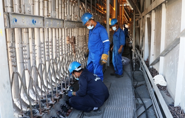 پایان تعمیرات اضطراری واحد هیدروژن پالایشگاه نفت بندرعباس