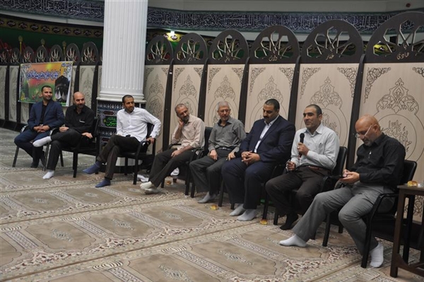 دیدار همکاران با مشرفین زیارت خانه خدا در شرکت پالايش نفت اصفهان